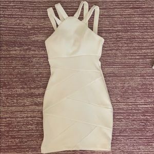 White formal dress